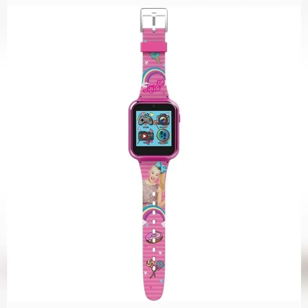 NEW NIB JoJo Siwa‎ Pink Touchscreen Interactive Smart Watch Model JOJ4128AZ